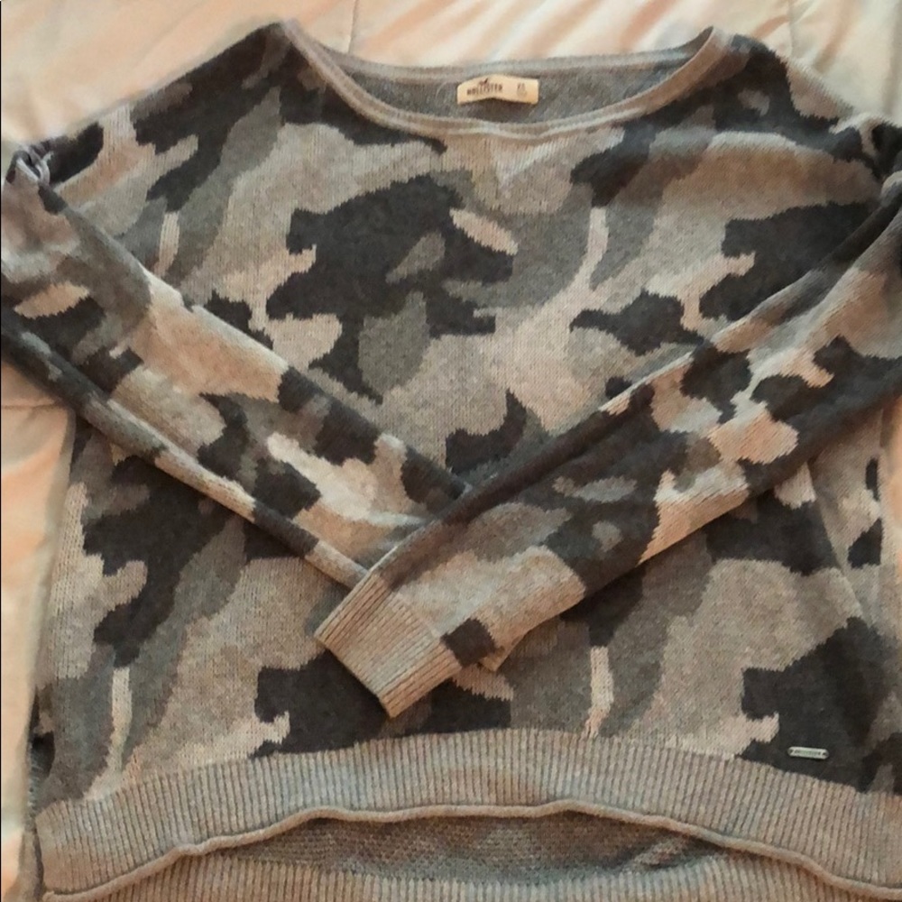 Camo Sweater